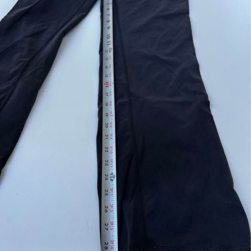 Xersion Performancewear Black Yoga Pants with Blue Waistband